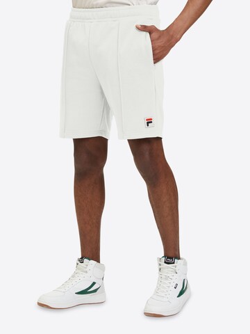 FILA Regular Pants 'LAZSKO' in White: front