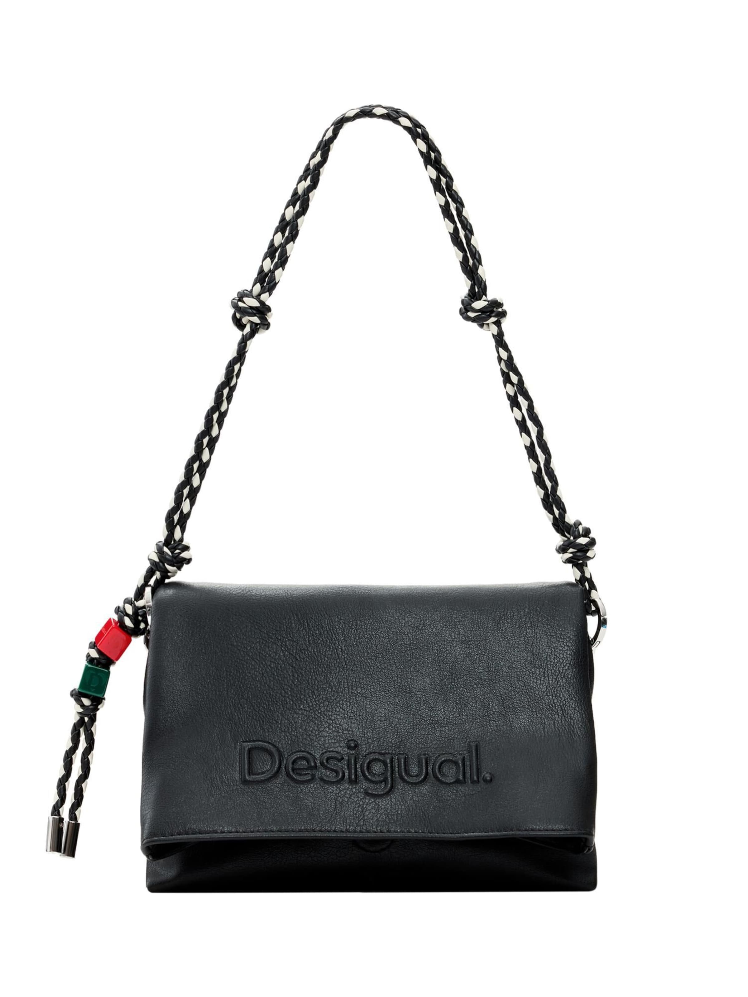 Desigual Τσάντα ώμου σε μαύρο: μπροστά