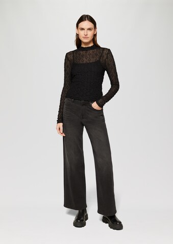 s.Oliver Shirt in Schwarz