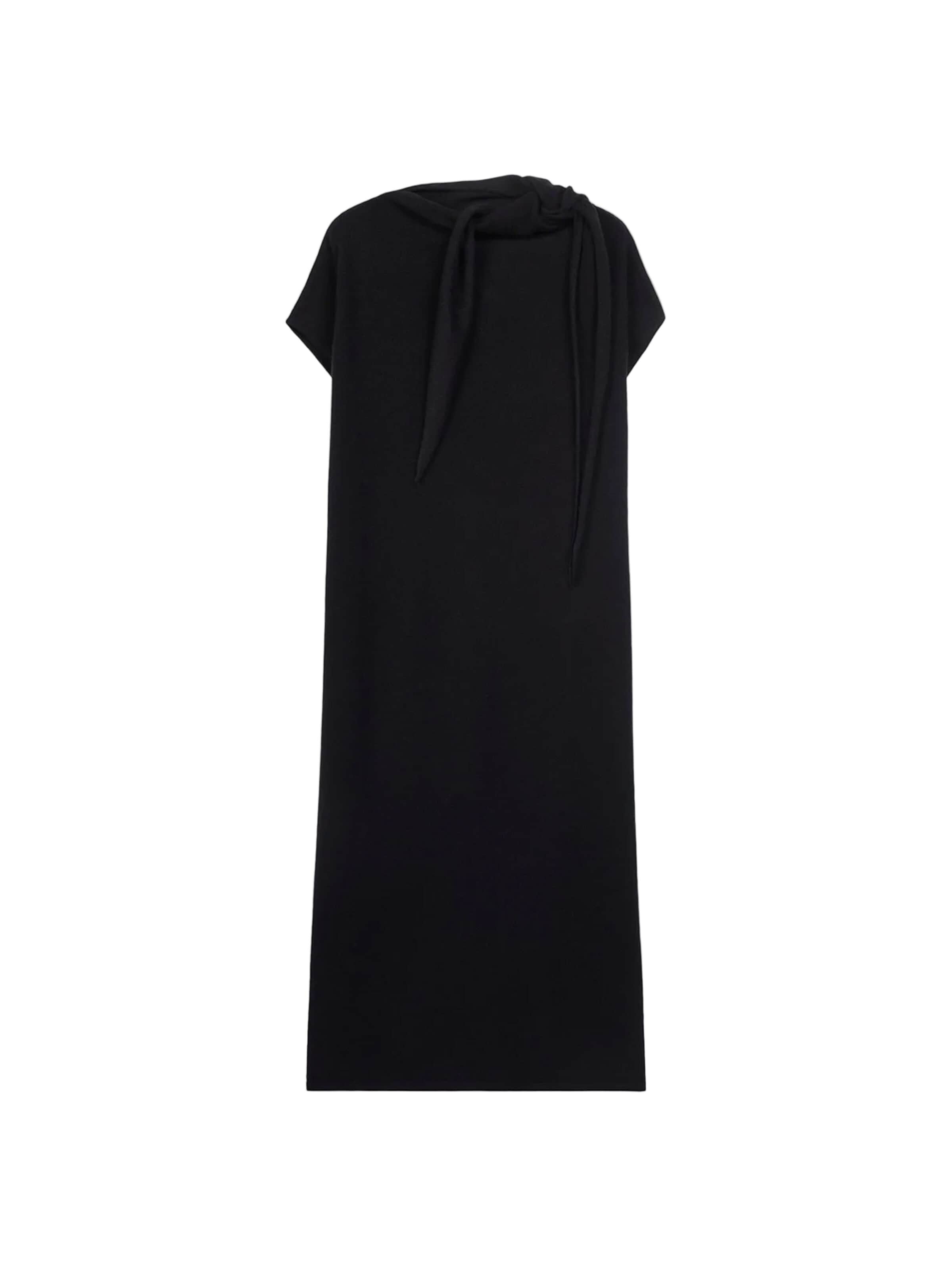 GOBI Cashmere - Vestido en negro: frente