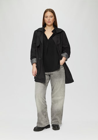 QS Blouse in Zwart
