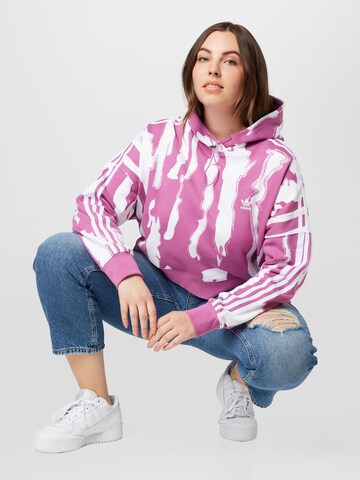 ADIDAS ORIGINALS Μπλούζα φούτερ σε λιλά