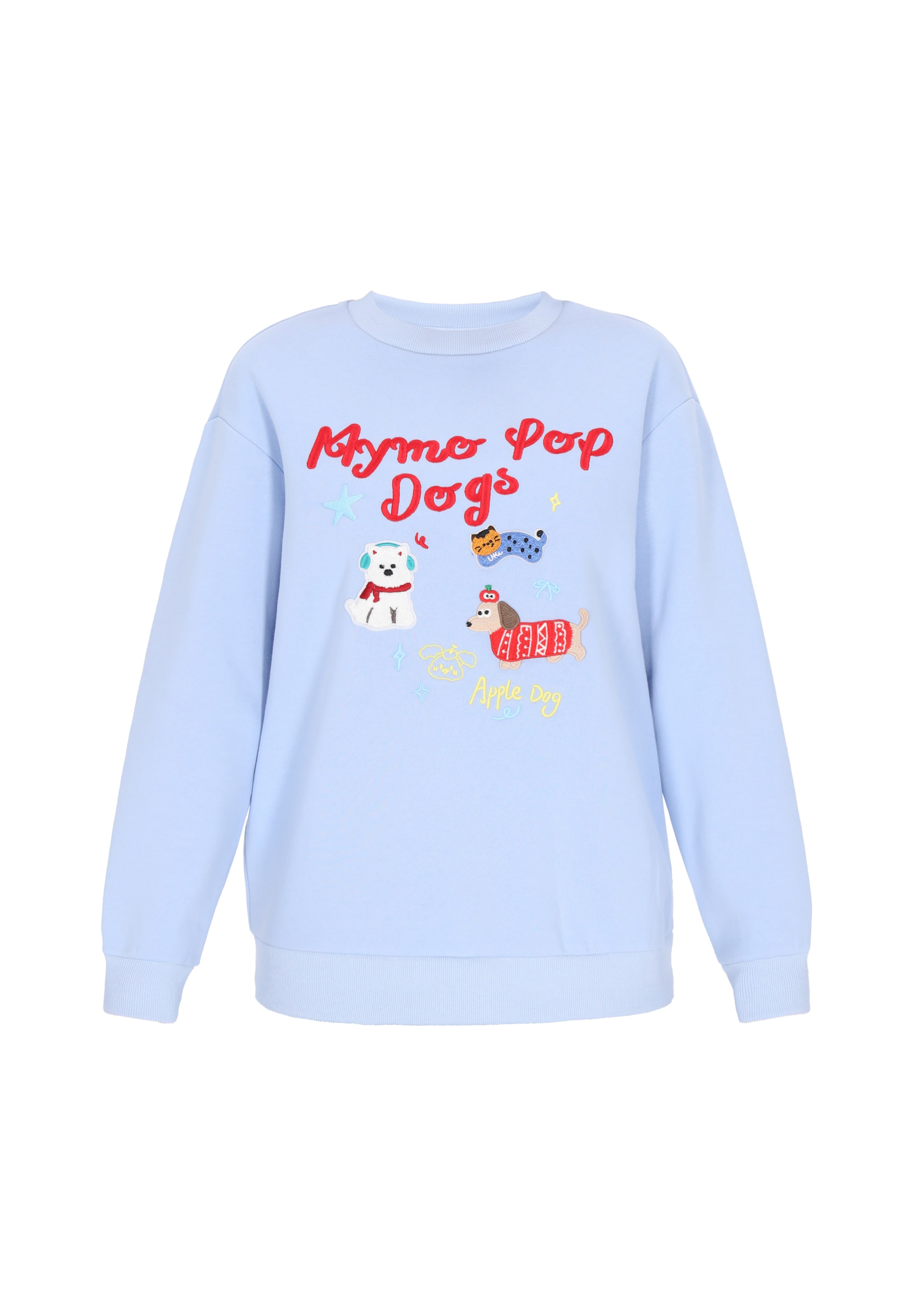 MYMO - Sudadera 'Pop' en azul: frente