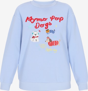 Sweat-shirt 'Pop' MYMO en bleu : devant
