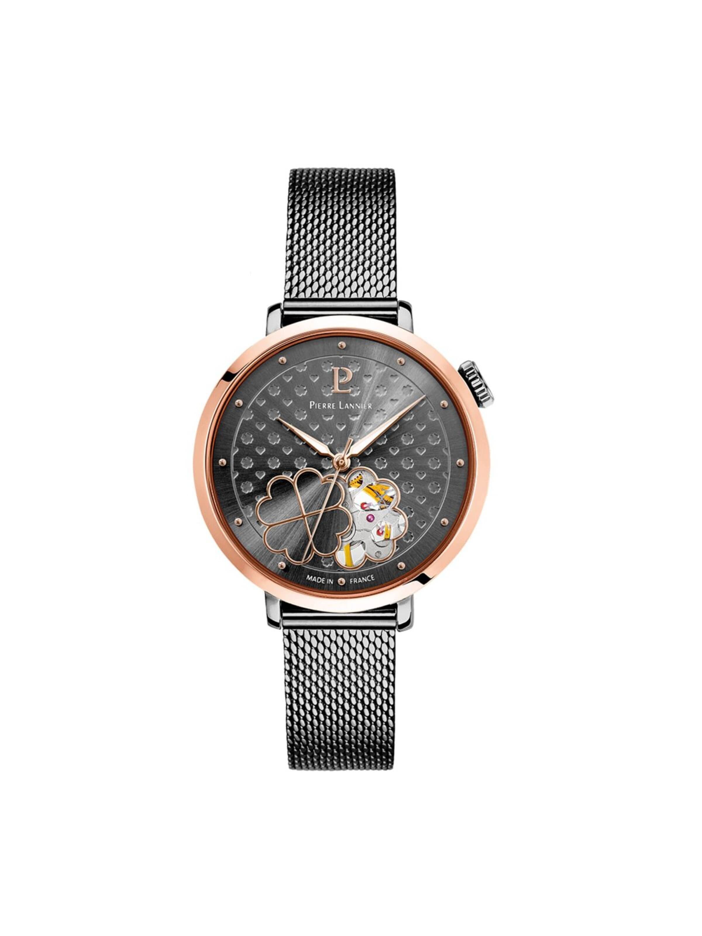 Montre à affichage analogique 'Esperance' Pierre Lannier en gris : devant
