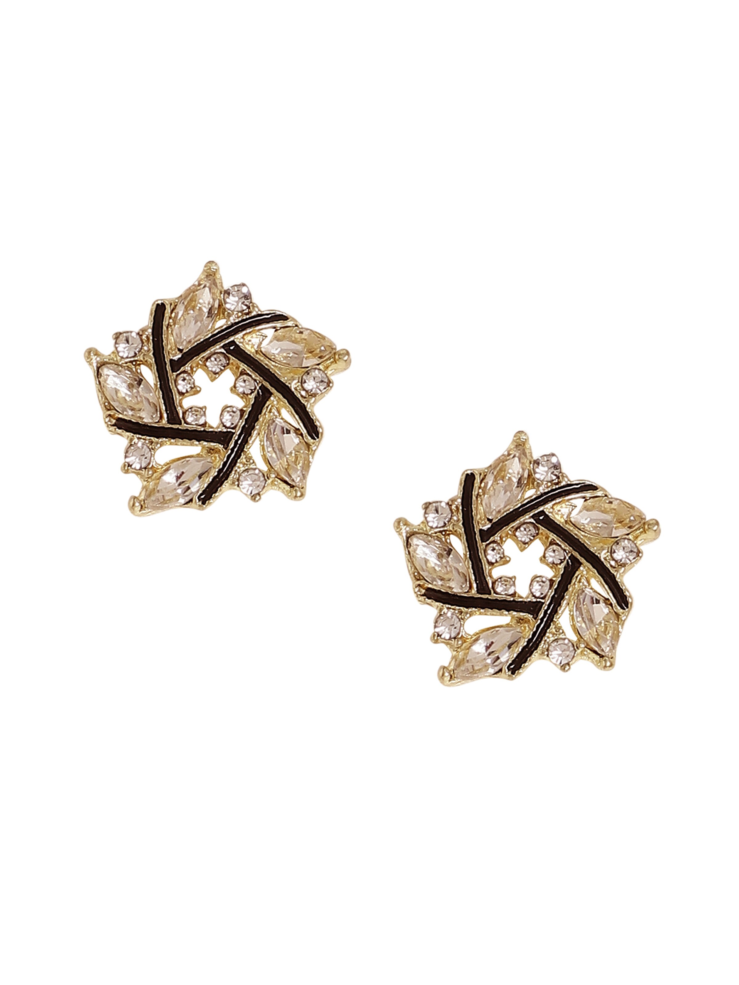 SOHI Uhani ' Bobbie ' | zlata barva: sprednja stran