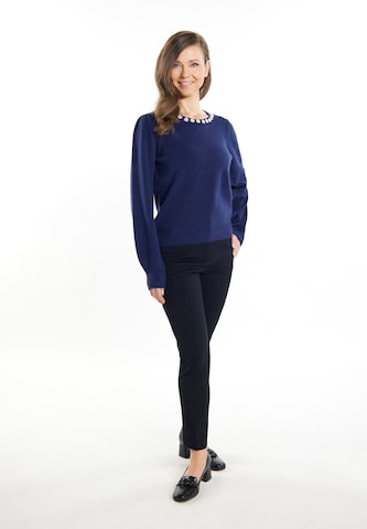 Usha Sweater 'Lurea' in Blue