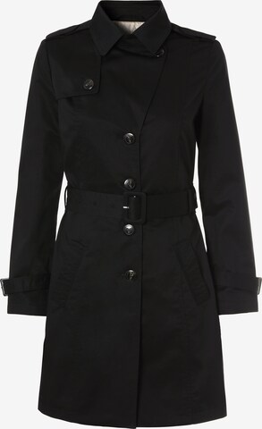 TATUUM Between-seasons coat 'MEGANA' in Black: front