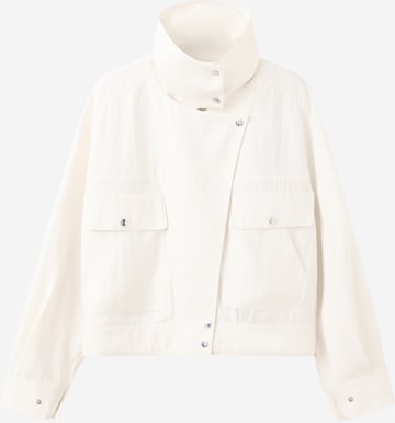 MANGO Jacke in Weiß: Vorderseite