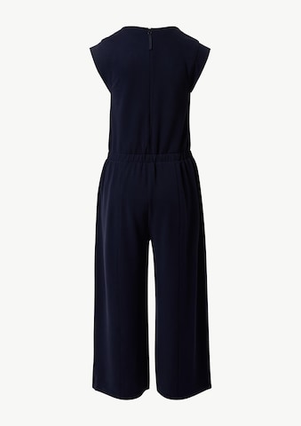 comma casual identity Jumpsuit in Blau: zadná strana