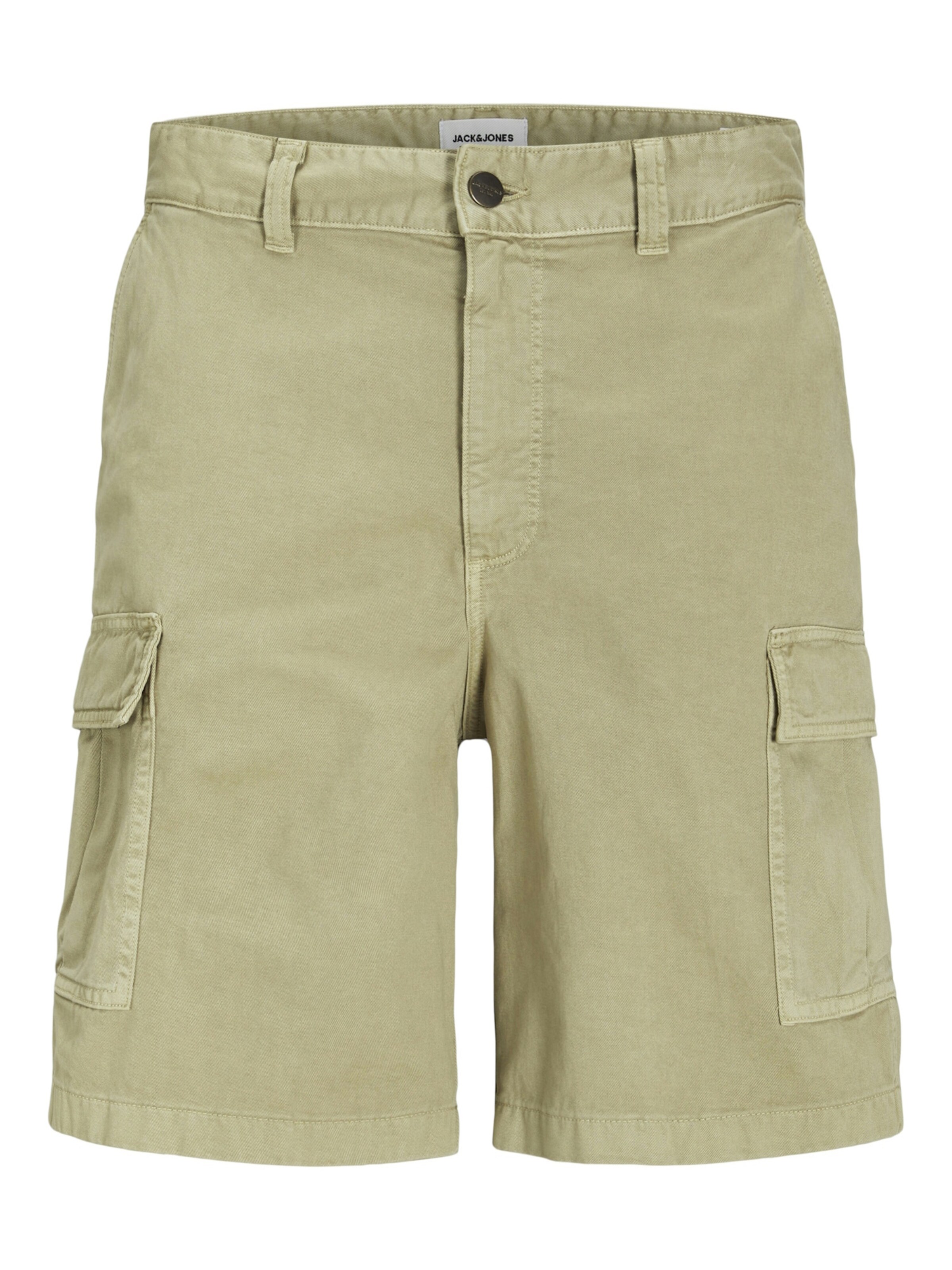 Jack & Jones Junior Regular Shorts 'JPSTKarl JJAvery' in Grün: Vorderseite