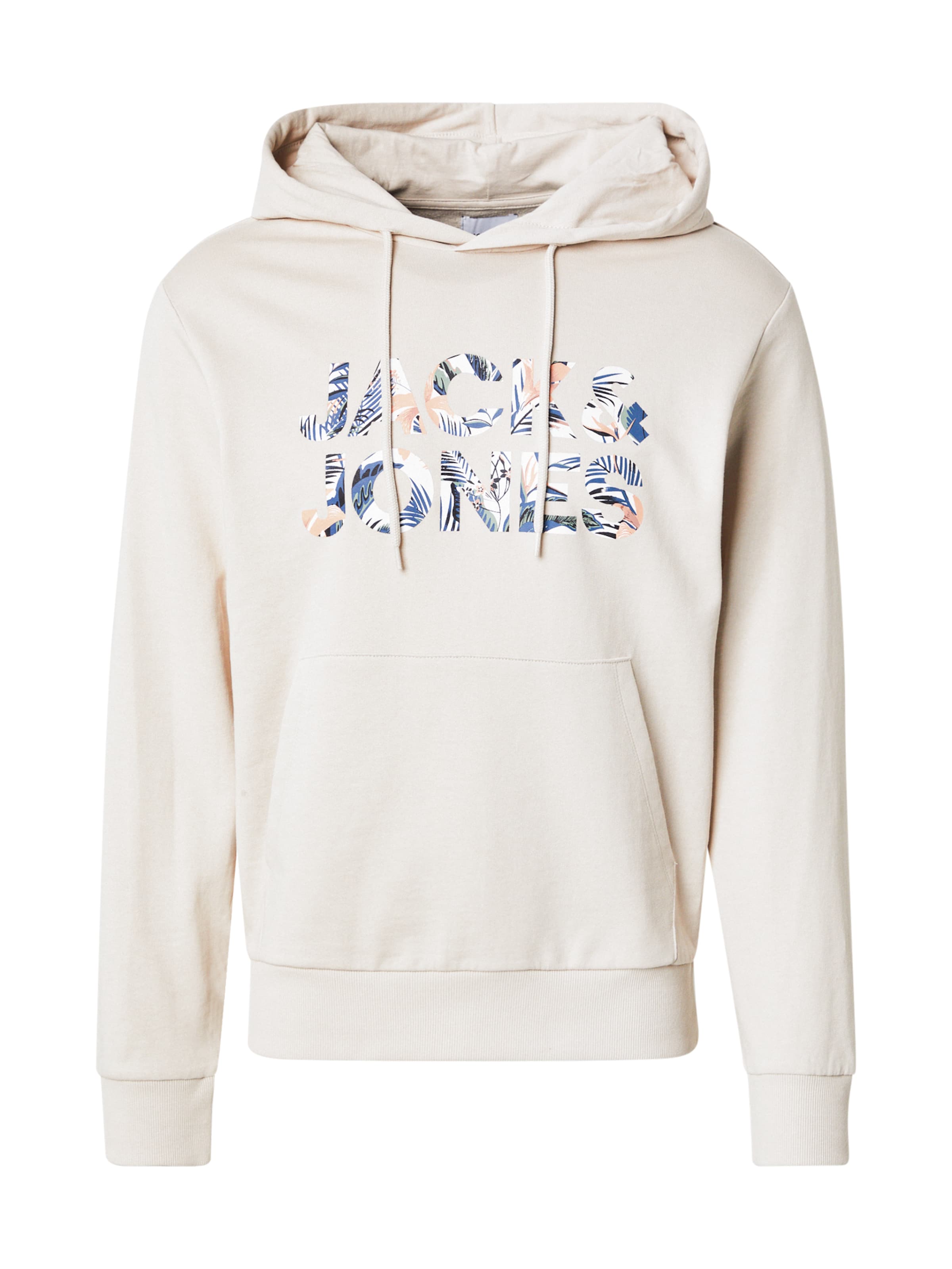 JACK & JONES Sweatshirt 'JJEBryan' in Beige: front