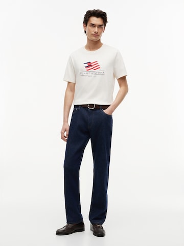 TOMMY HILFIGER Paita 'MAIN FLAG' värissä keltainen