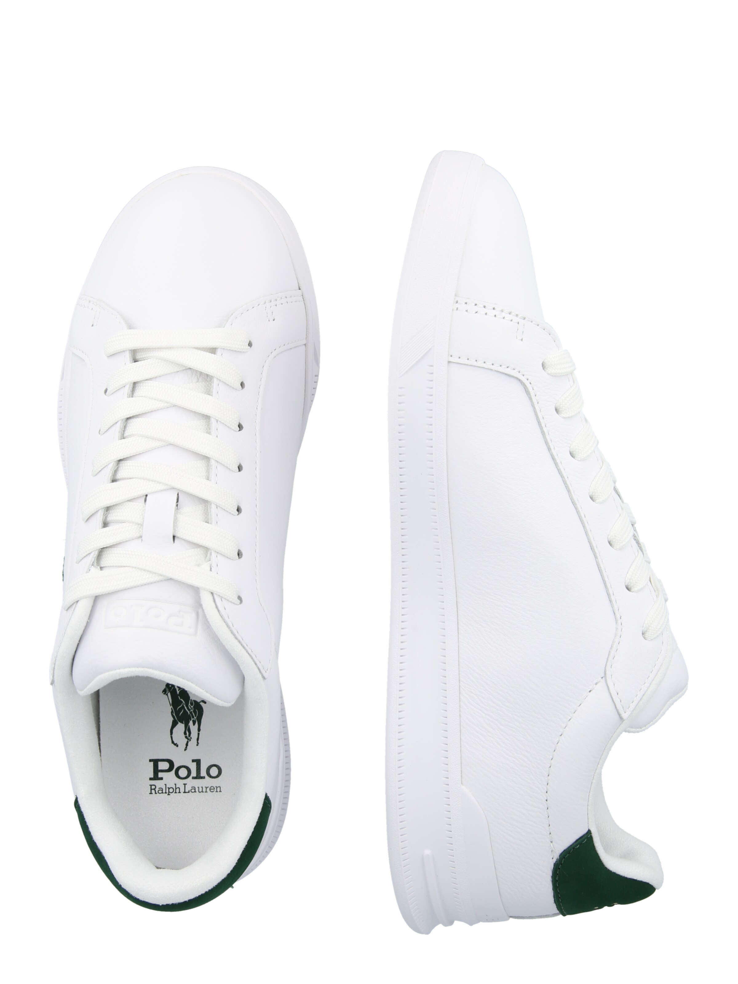 Polo Ralph Lauren Låg sneaker 'HRT CRT II' i vit