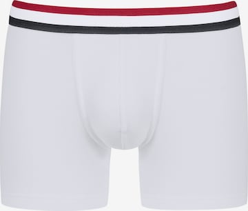 Mey Boxer shorts 'RE:THINK RIB' in White: front