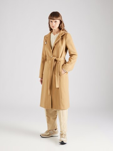 BOSS Between-Seasons Coat 'Casenova' in Beige: front