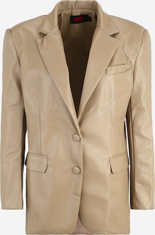 Misspap Blazer in Brown: front