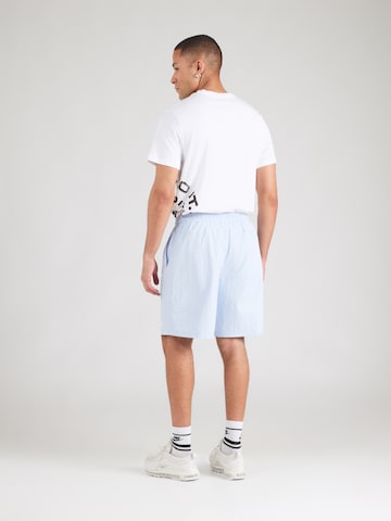 Nike Sportswear - Loosefit Calças 'CLUB' em azul