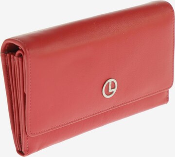 L.CREDI Small Leather Goods in One size in Red: front