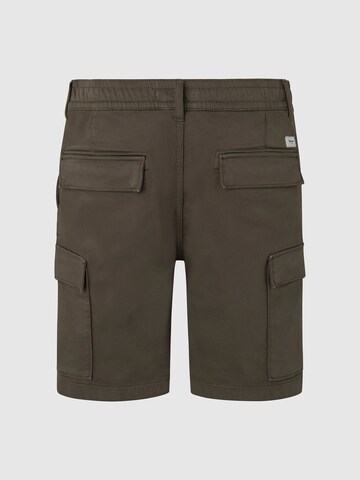 Pepe Jeans Regular Shorts 'GYMDIGO' in Braun