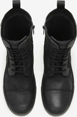 Bottines à lacets Kazar en noir