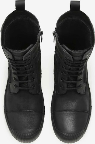 Kazar Lace-Up Boots in Black