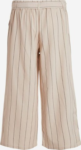 VILA Wide leg Broek in Beige