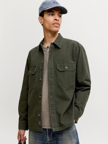 JACK & JONES Prehodna jakna 'JJECOLTON' | zelena barva