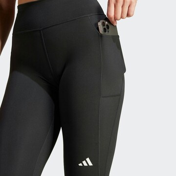 ADIDAS PERFORMANCE Skinny Sports trousers 'Own The Run' in Black