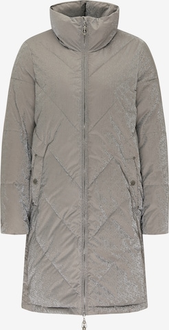 Manteau d’hiver DreiMaster Vintage en gris : devant