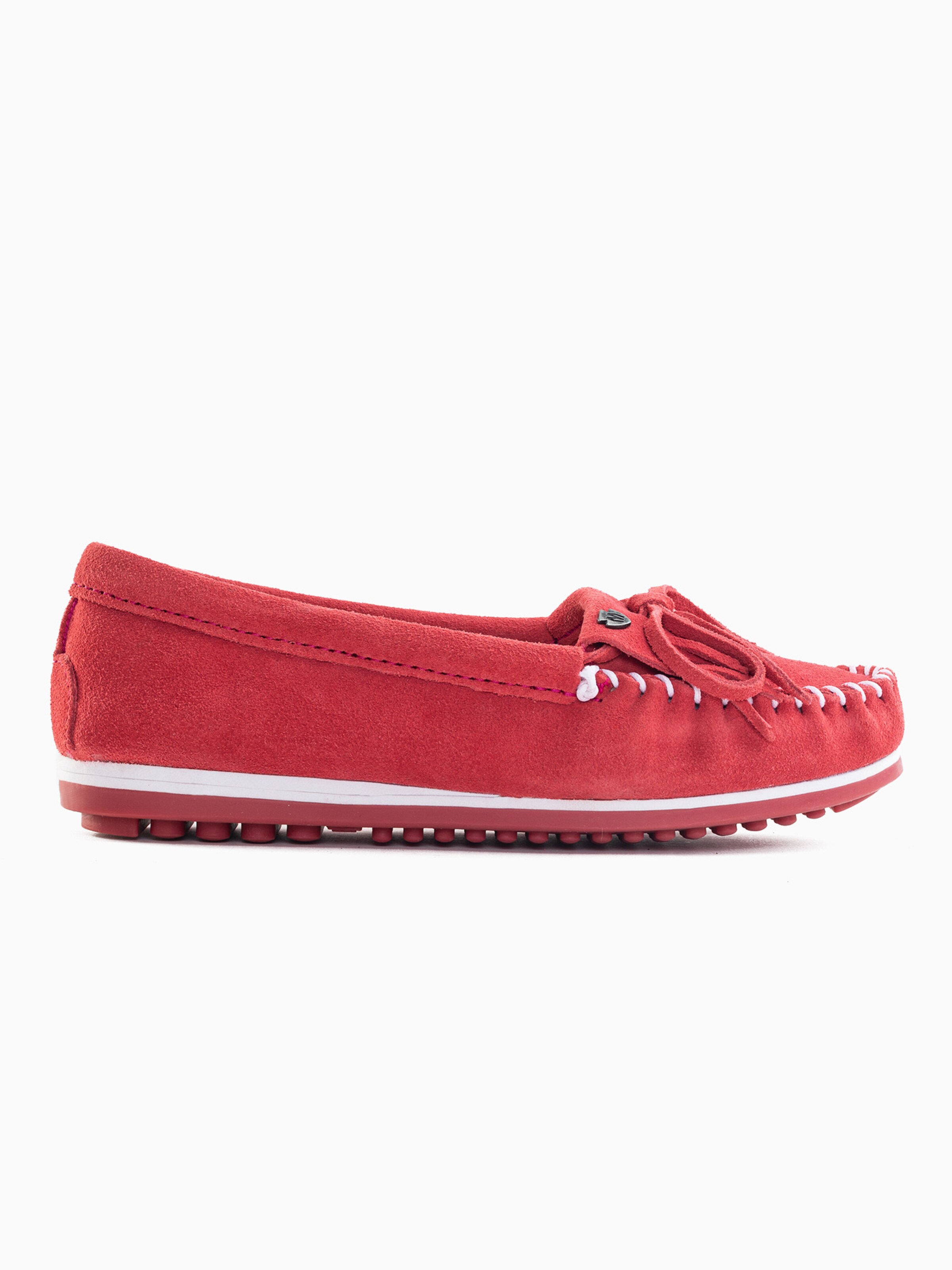 Minnetonka Mokassin 'Kilty plus' in Rot