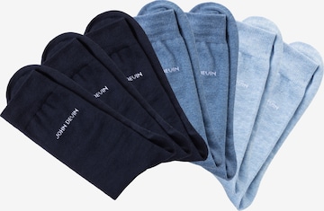 JOHN DEVIN Socken in Blau: Vorderseite