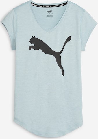 T-shirt fonctionnel PUMA en bleu : devant