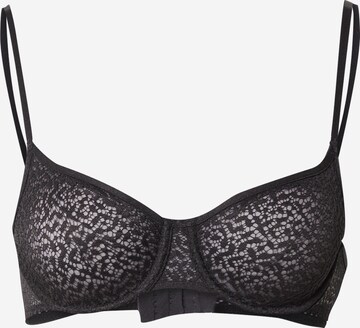 DKNY Intimates T-shirt Bra in Black: front