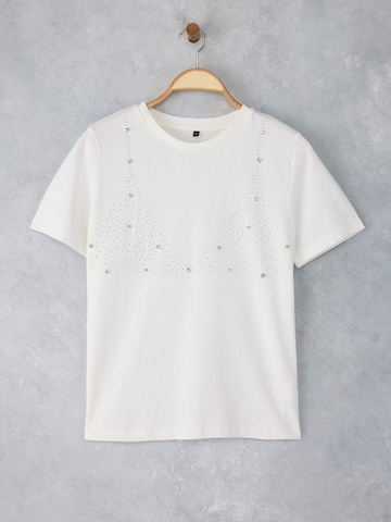 Tricou de la Trendyol pe bej: față