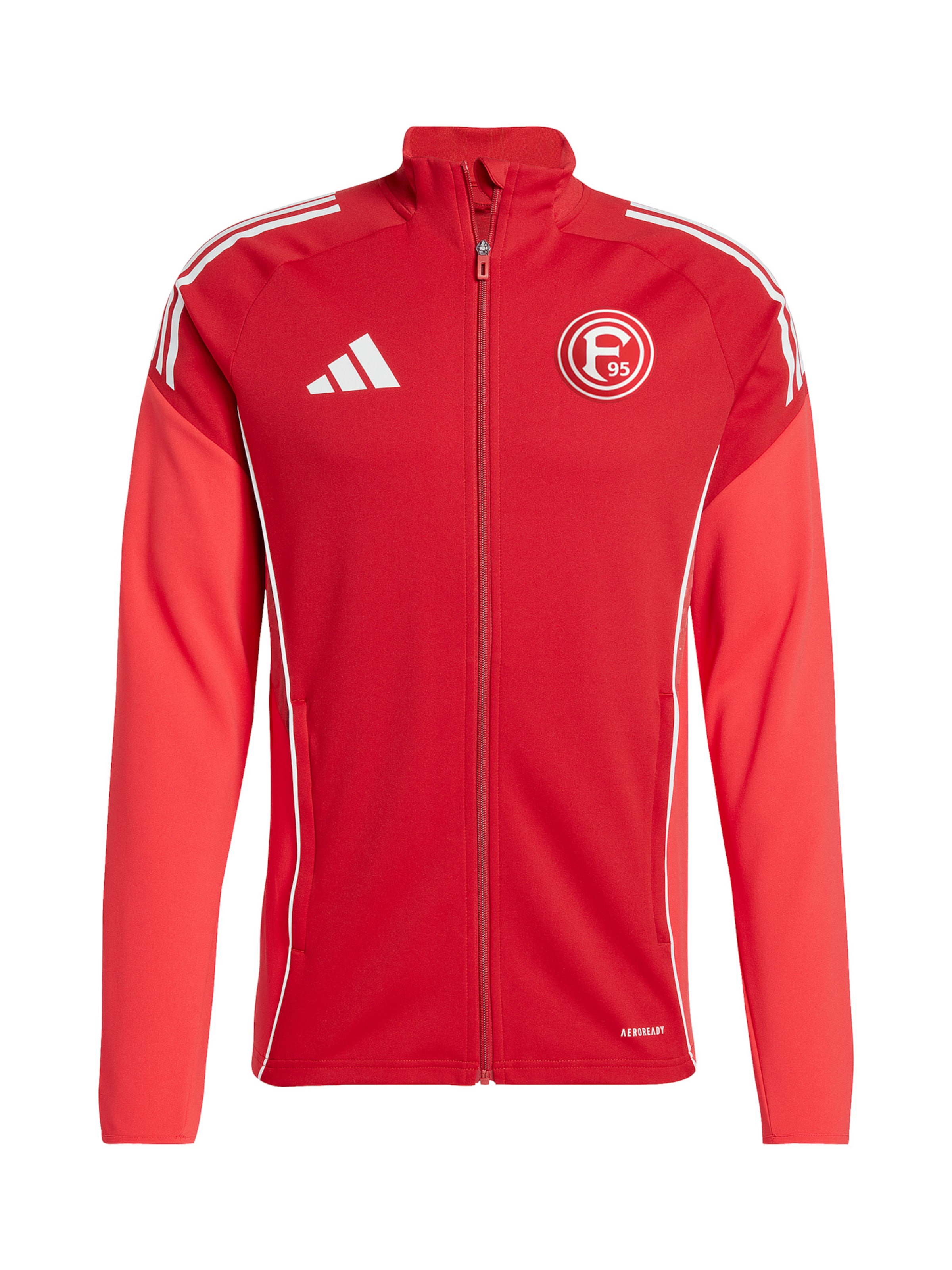 ADIDAS PERFORMANCE Sportsjakke 'Fortuna Düsseldorf' i rød: forside