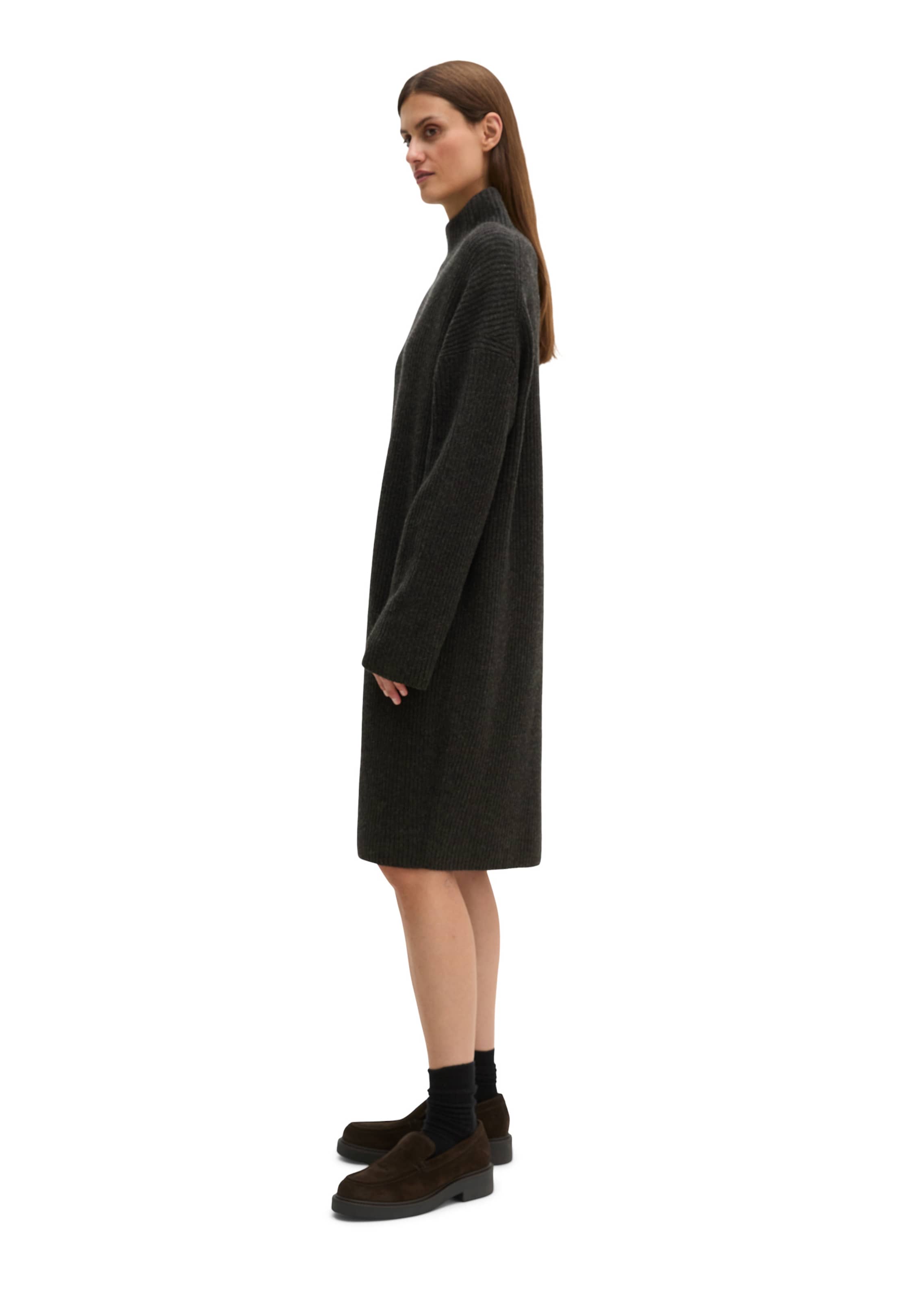 Marc O'Polo Gebreide jurk in Grijs