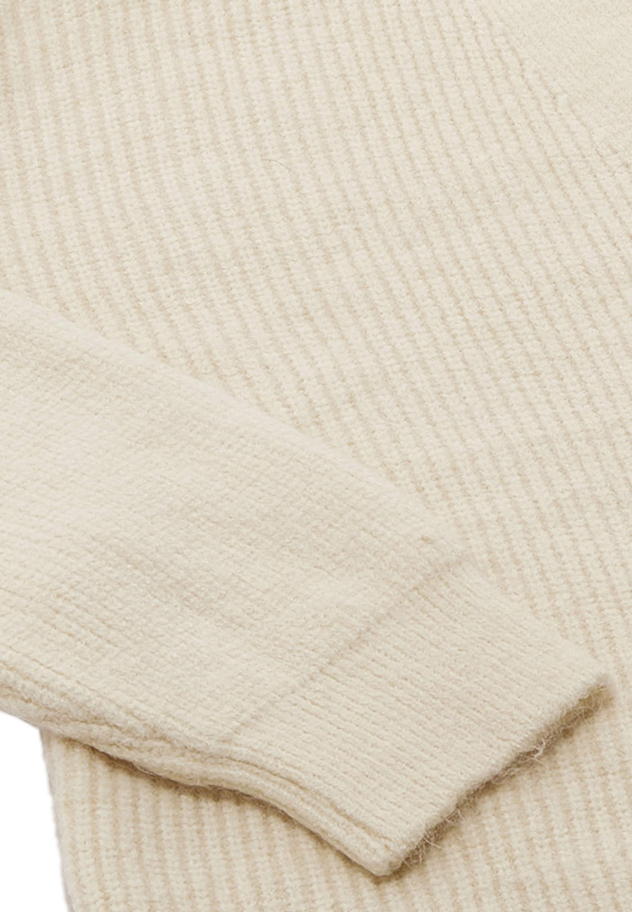 RISA Pletena jopa | bela barva