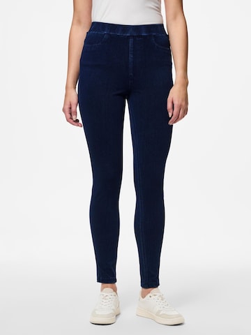 PIECES Skinny Jeggings 'PCJumbo' in Blauw: voorkant