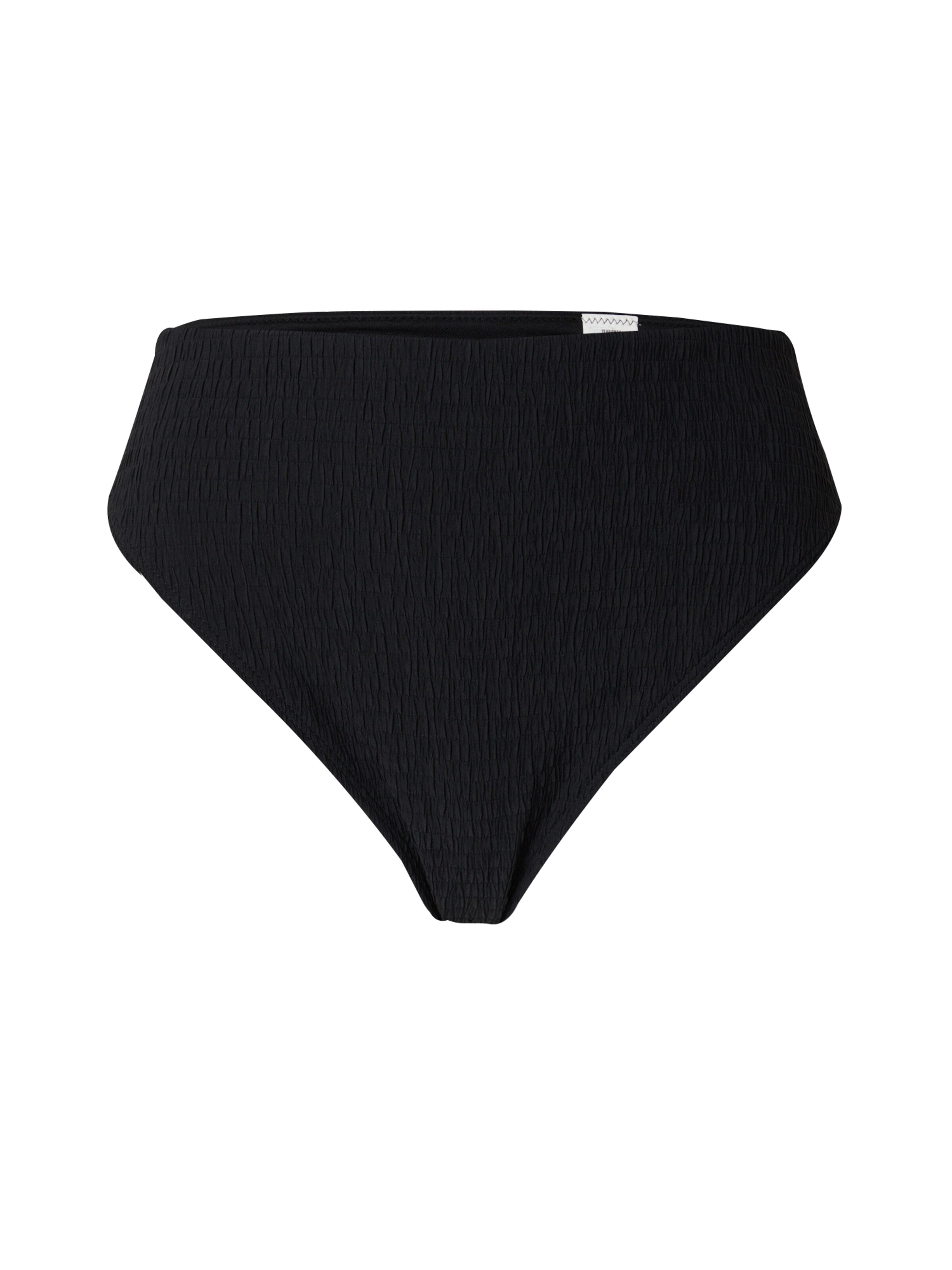 Bas de bikini Abercrombie & Fitch en noir : devant