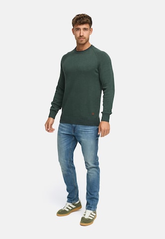 INDICODE JEANS Sweater 'Massum' in Green