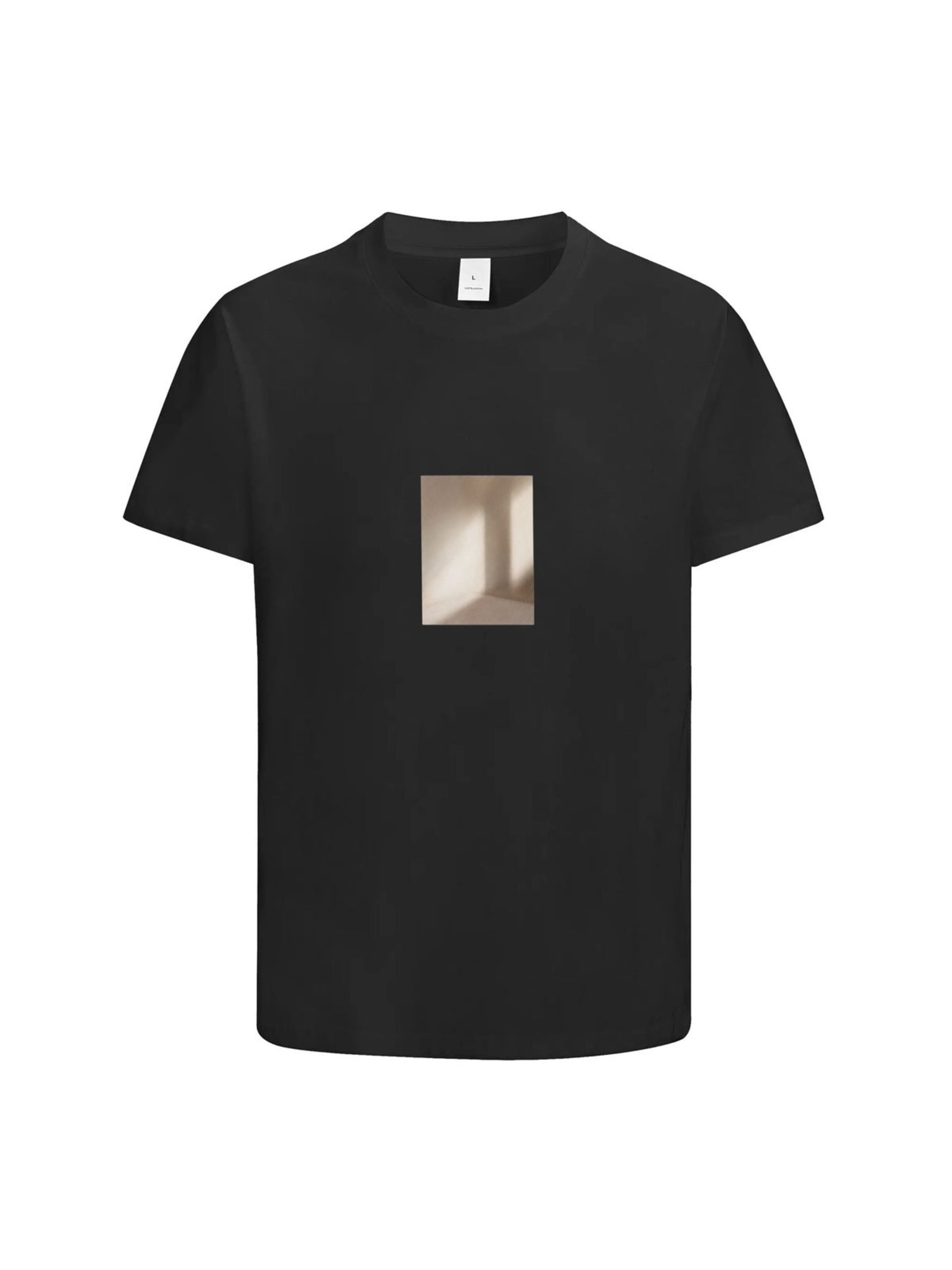 HUSKSWARE Shirt 'T-Shirt mit Motivprint'‌‌‌‌‌‌‌ in Schwarz