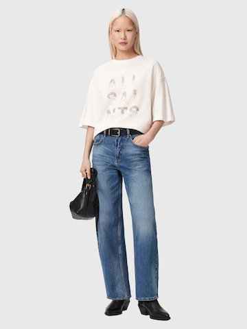 AllSaints Póló 'STACKS AMELIE' - fehér