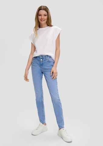 Skinny Jean 'Sadie' QS en bleu