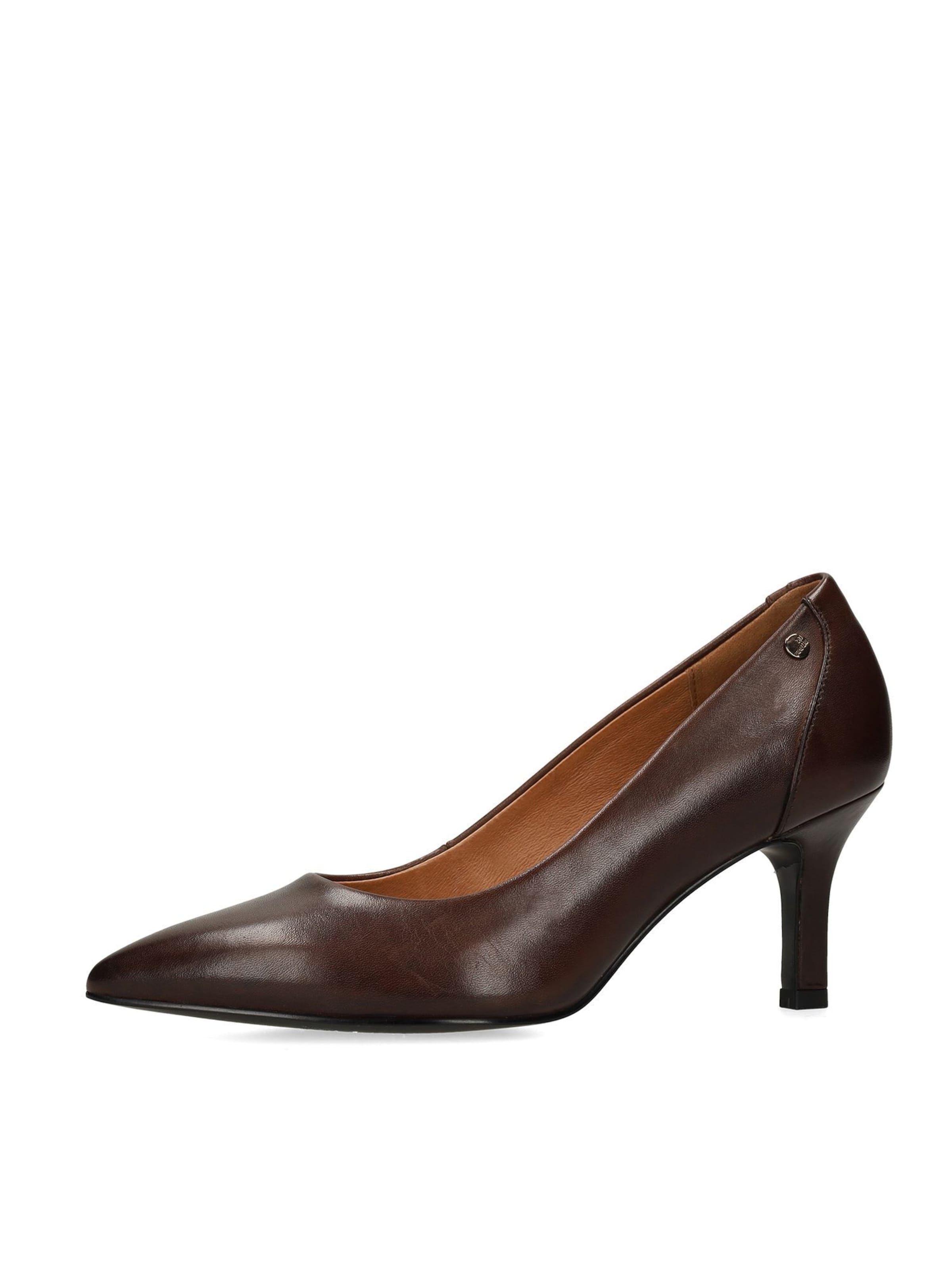 Escarpins no stress en marron : devant