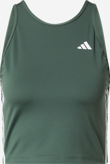 ADIDAS PERFORMANCE Haut de sport 'Aeroready 3-Stripes ' en vert / blanc, Vue avec produit