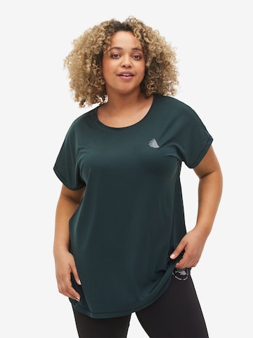 Active by Zizzi Functioneel shirt in Groen