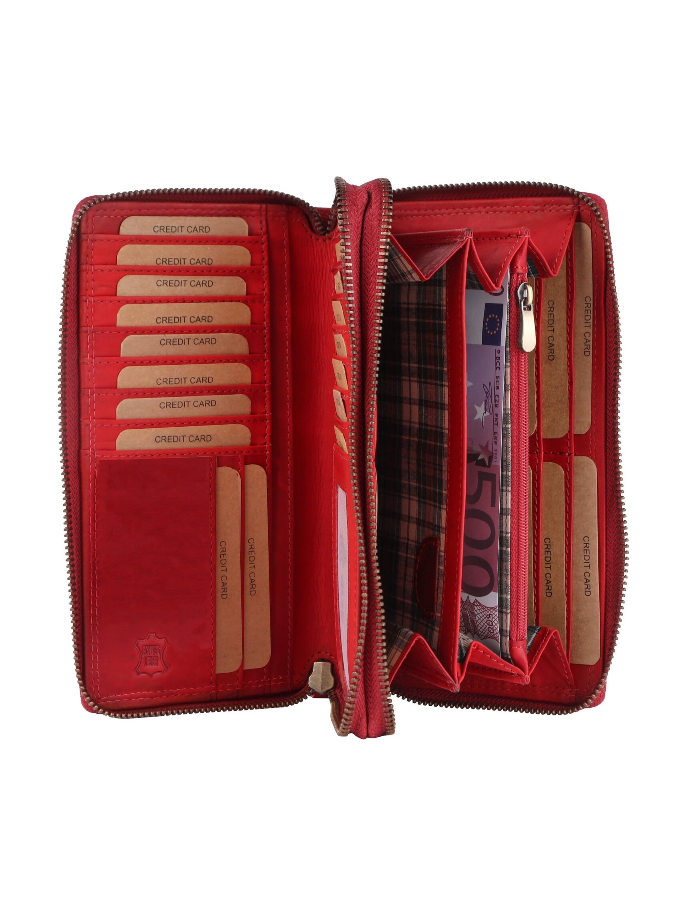 Benthill Wallet 'XXL - Groß' in Red: front