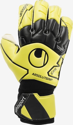 UHLSPORT Handschuhe in Gelb: front