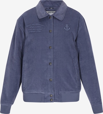 DreiMaster Vintage - Casaco meia-estação em azul: frente